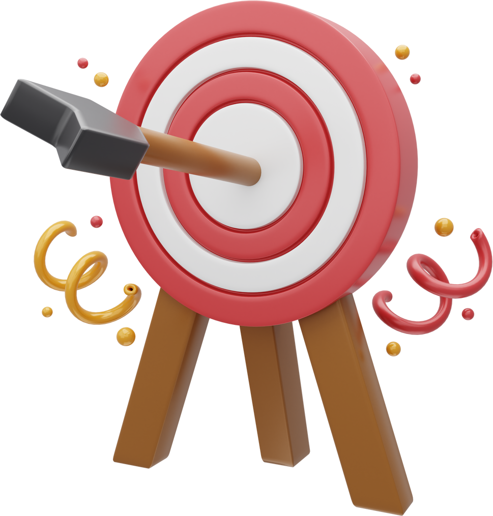 Target 3D Illustration